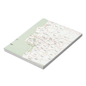 San Diego Zip-codekaart Notitieblok (Linkerzijde)