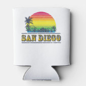 San Diego Zomerstad Shirten Blikjeskoeler (Achterkant)
