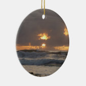 San Diego Zonsondergang IV Californië Landschap Keramisch Ornament (Rechts)
