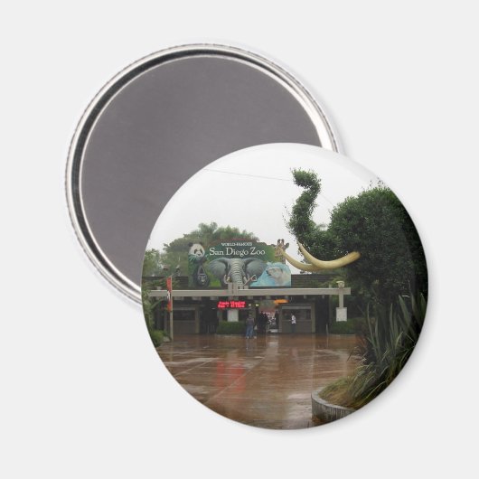 San Diego Zoo Magneet (Voorkant / Achterkant)
