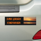 San      DiegoCalifornia Bumpersticker (Op auto)