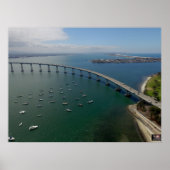 San Diego's Coronado Bay Bridge Poster (Voorkant)