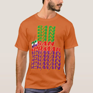 San Duits Cascade tekst 2 T-shirt