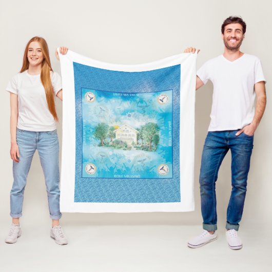 San Esprit Tuch Fleece Deken (In situ)