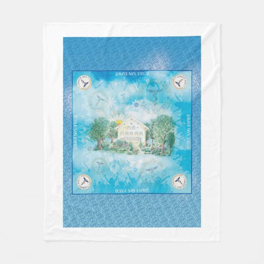 San Esprit Tuch Fleece Deken (Voorkant)