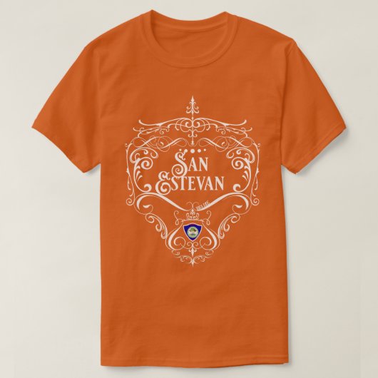 San Estevan  ontwerp 1 T-shirt (Design voorkant)