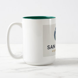San Familie Cup Tweekleurige Koffiemok