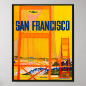  San Fancisco Travel Poster (Voorkant)