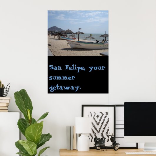 san felipe mexico poster (Thuiskantoor)