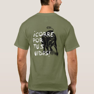 San Fermin-encierro: Tot nu toe. T-shirt