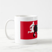 San Fermin, Pamplona: het rijden met de stieren; Koffiemok (Links)