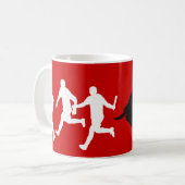 San Fermin, Pamplona: het rijden met de stieren; Koffiemok (Voorkant links)