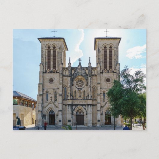 San Fernando Cathedral Briefkaart (Voorkant)