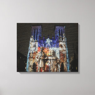 San Fernando Cathedral Canvas Afdruk