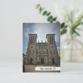 San Fernando Cathedral San Antonio Travel Briefkaa Briefkaart (Staand voorkant)