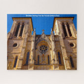 San Fernando Cathedral Texas. Jigzaag Puzzle Legpuzzel (Horizontaal)