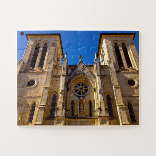 San Fernando-kathedraal Texas Legpuzzel (Horizontaal)