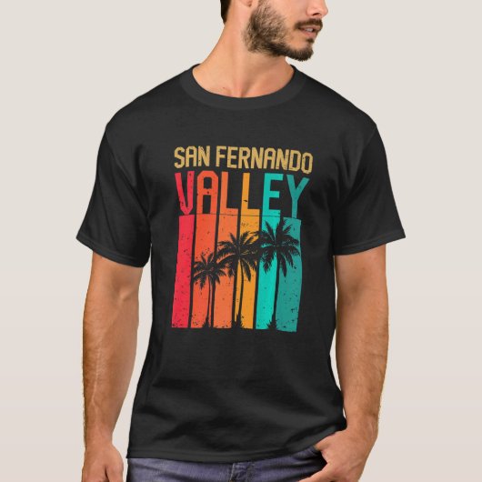 San Fernando Valley California, deelstaat Beach T-shirt (Voorkant)