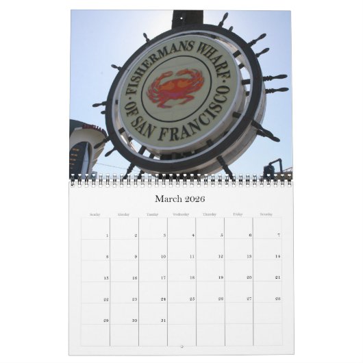 San Fran 2025 Kalender (Mar 2026)
