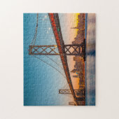 San Fran Bridge San Fran Skyline San Fran Bay Brid Legpuzzel (Verticaal)