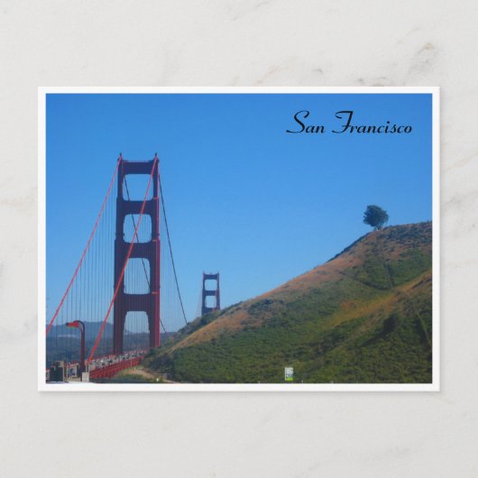 san fran golden gate - grens briefkaart (Voorkant)