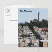 san fran street toren briefkaart (Voorkant / Achterkant)