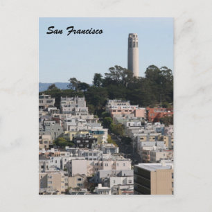 san fran street toren briefkaart