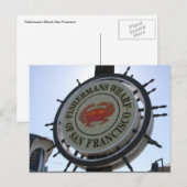 san fran-teken briefkaart (Voorkant / Achterkant)