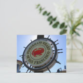 san fran wharf briefkaart (Staand voorkant)
