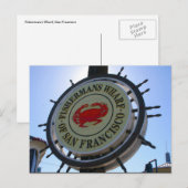san fran wharf briefkaart (Voorkant / Achterkant)