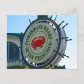 san fran wharf - teken briefkaart (Voorkant)