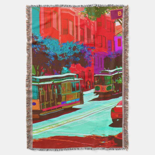 San Francisco 001 Deken (Voorkant Verticaal)