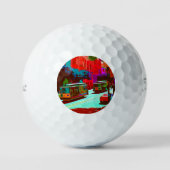San Francisco 001 Golfballen (Voorkant)