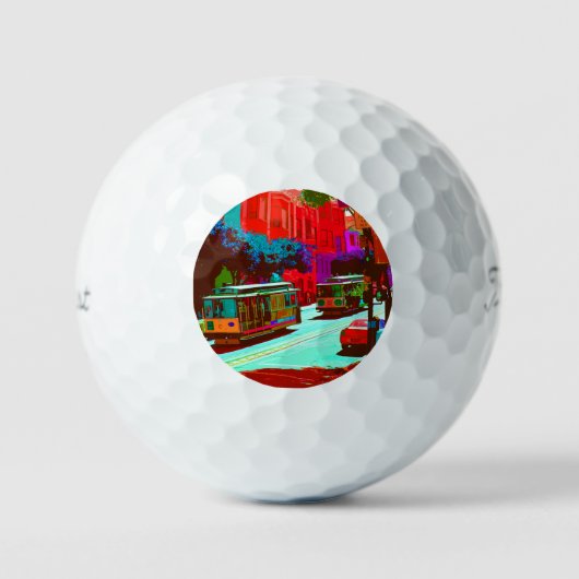 San Francisco 001 Golfballen (Voorkant)