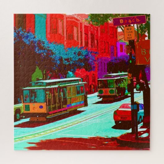 San Francisco 001 Legpuzzel (Verticaal)