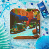 San Francisco 002 Papieren Bordje (Feest)