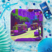 San Francisco 003 Papieren Bordje (Feest)