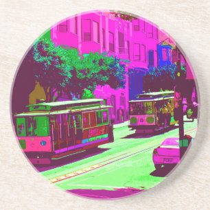 San Francisco 003 Zandsteen Onderzetter