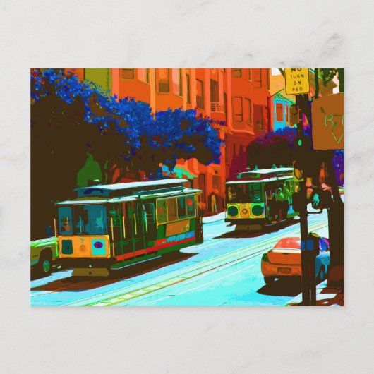 San Francisco 004 Briefkaart (Voorkant)