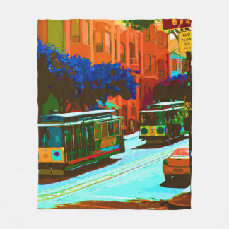 San Francisco 004 Fleece Deken