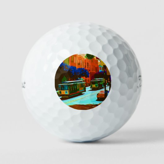 San Francisco 004 Golfballen (Voorkant)