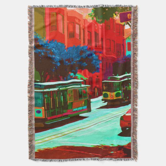 San Francisco 005 Deken (Voorkant Verticaal)