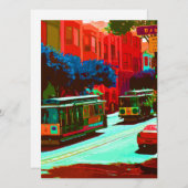 San Francisco 005 Feestdagenkaart (Voorkant / Achterkant)