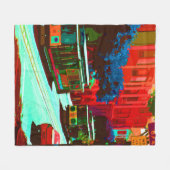 San Francisco 005 Fleece Deken (Voorkant (Horizontaal))