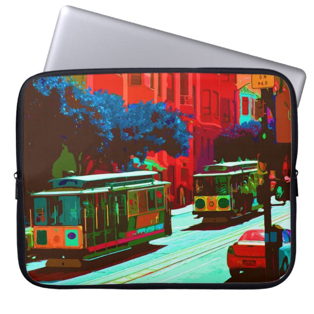 San Francisco 005 Laptop Sleeve (Voorkant)