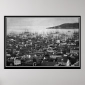 San Francisco 1851 Foto Poster (Voorkant)