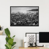 San Francisco 1851 vintage foto poster (Thuiskantoor)