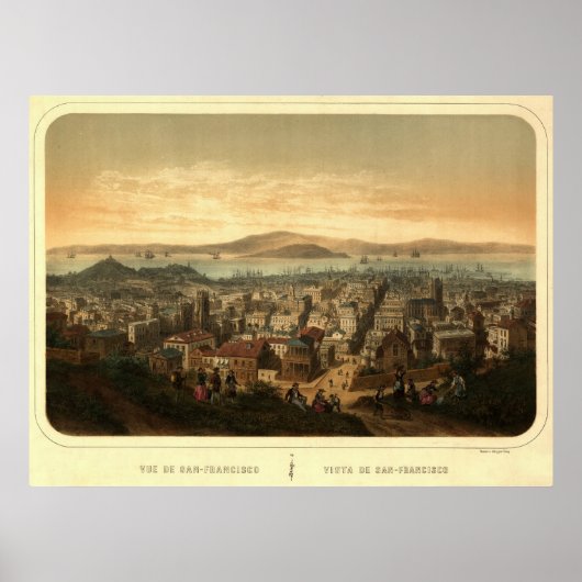 San Francisco 1860 Poster (Voorkant)