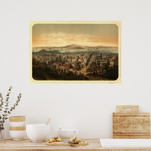 San Francisco 1860 Poster (Keuken)