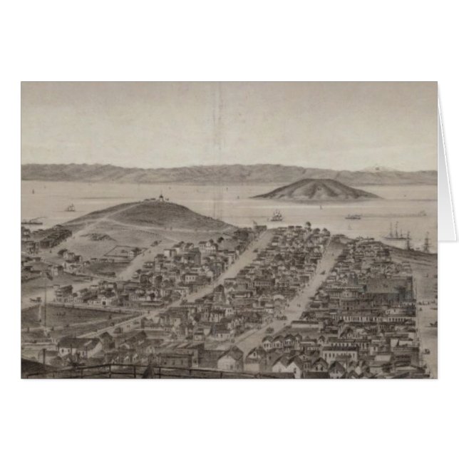San Francisco, 1862 uit Russian Hill (Voorkant Horizontaal)